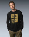 Mono No Aware Japanese Calligraphy Unisex Long Sleeve Tee - Samurai Original