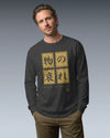 Mono No Aware Japanese Calligraphy Unisex Long Sleeve Tee - Samurai Original