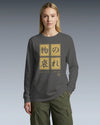 Mono No Aware Japanese Calligraphy Unisex Long Sleeve Tee - Samurai Original
