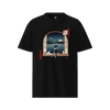 Moonlit Cats Ukiyo-e Organic T-shirt