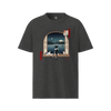 Moonlit Cats Ukiyo-e Organic T-shirt