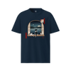 Moonlit Cats Ukiyo-e Organic T-shirt