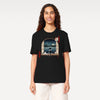 Moonlit Cats Ukiyo-e Organic T-shirt