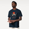 Moonlit Cranes Ukiyo-e Organic T-Shirt - Samurai Original