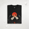 Moonlit Cranes Ukiyo-e Organic T-Shirt - Samurai Original