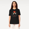 Moonlit Cranes Ukiyo-e Organic T-Shirt - Samurai Original