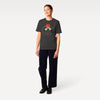 Moonlit Cranes Ukiyo-e Organic T-Shirt - Samurai Original