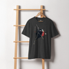 Ninja Santa Christmas Japanese Ukiyo-e Unisex Organic T-shirt