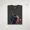 Ninja Santa Christmas Japanese Ukiyo-e Unisex Organic T-shirt