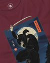 Ninja Japanese Ukiyo-e Unisex Long Sleeve Tee