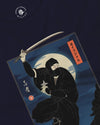 Ninja Japanese Ukiyo-e Unisex Long Sleeve Tee
