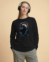 Ninja Japanese Ukiyo-e Unisex Long Sleeve Tee