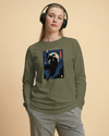 Ninja Japanese Ukiyo-e Unisex Long Sleeve Tee