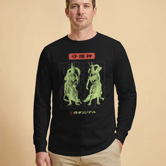 Nio Guardians Unisex Long Sleeve Tee - Samurai Original