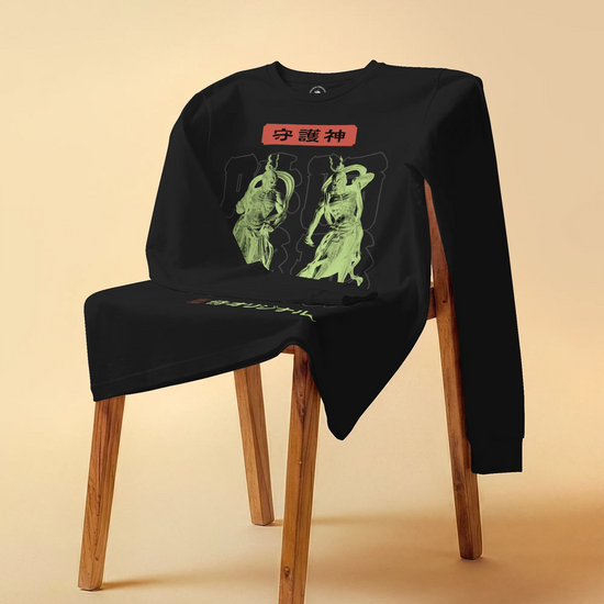 Nio Guardians Unisex Long Sleeve Tee - Samurai Original
