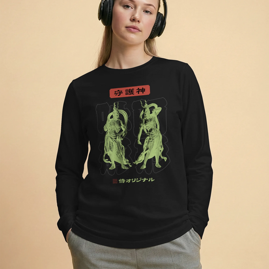 Nio Guardians Unisex Long Sleeve Tee - Samurai Original