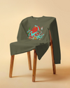 Octopus Sushi Japanese Ukiyo-e Unisex Long Sleeve Tee - Samurai Original
