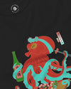 Octopus Sushi Japanese Ukiyo-e Unisex Long Sleeve Tee - Samurai Original