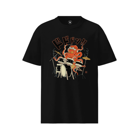Octopus drummer Organic T-Shirt