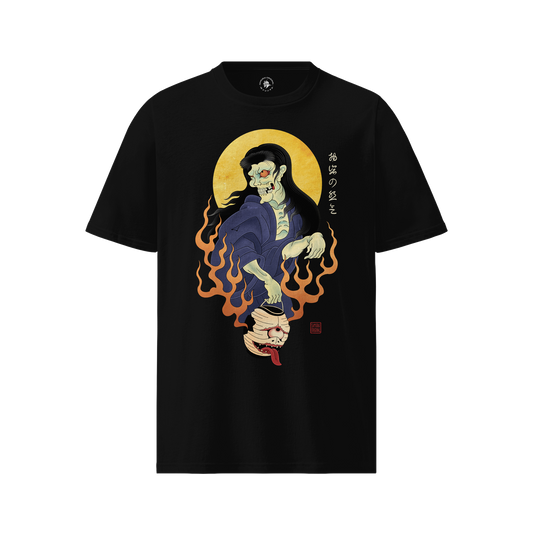 Oiwa Haunted Mask Organic T-shirt - Samurai Original