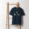 Origami Christmas Unisex organic t-shirt