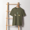 Origami Christmas Unisex organic t-shirt