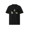 Origami Christmas Unisex organic t-shirt