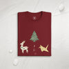 Origami Christmas Unisex organic t-shirt