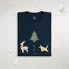 Origami Christmas Unisex organic t-shirt