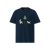 Origami Christmas Unisex organic t-shirt