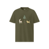 Origami Christmas Unisex organic t-shirt