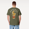 Personalized Husband Beer Mug Organic T-Shirt