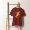 Personalized Legendary Dad Beer Wave Organic T-Shirt