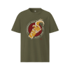 Personalized Legendary Dad Beer Wave Organic T-Shirt