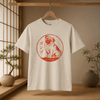 Personalized Japanese Hanko Pet Portrait Organic T-Shirt