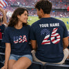 Personalized USA Soccer Fan Classic T-shirt