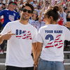 Personalized USA Soccer Fan Classic T-shirt