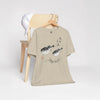 Pufferfish Sumi-e Unisex organic t-shirt
