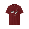 Pufferfish Sumi-e Unisex organic t-shirt