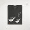 Pufferfish Sumi-e Unisex organic t-shirt