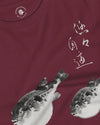 Pufferfish Sumi-e Unisex Long Sleeve Tee - Samurai Original