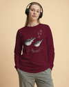 Pufferfish Sumi-e Unisex Long Sleeve Tee - Samurai Original