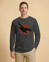 Ronin Raven Unisex Long Sleeve Tee - Samurai Original