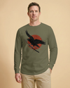 Ronin Raven Unisex Long Sleeve Tee - Samurai Original