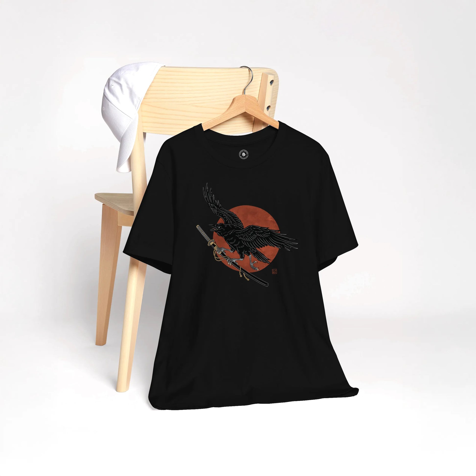 Ronin Raven Organic T-shirt - Samurai Original