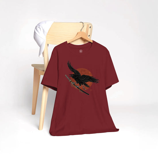 Ronin Raven Organic T-shirt - Samurai Original