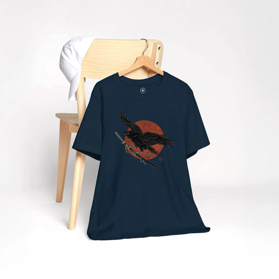 Ronin Raven Organic T-shirt - Samurai Original