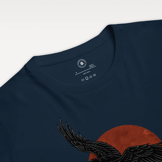 Ronin Raven Organic T-shirt - Samurai Original