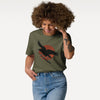 Ronin Raven Organic T-shirt - Samurai Original