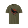 Ronin Raven Organic T-shirt Khaki - Samurai Original